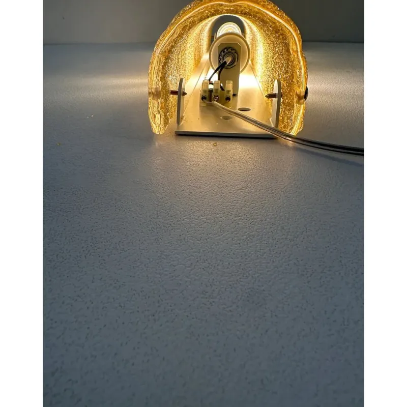 Pamono Venetian Gold Graniglia Murano Glass Wall Sconce by Simoeng, Set of 4> Wall Lights & Sconces|Wall Lights & Sconces