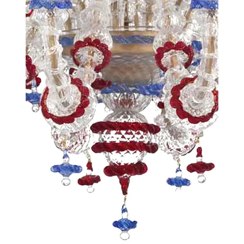 Pamono Venetian Imperial Floral Cà Rezzonico Murano Glass Chandelier by Simoeng> Ceiling Lights
