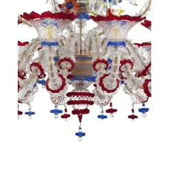 Pamono Venetian Imperial Floral Cà Rezzonico Murano Glass Chandelier by Simoeng><noscript><img width=