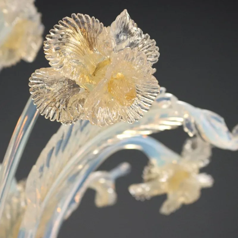 Pamono Venetian Murano Glass Chandelier> Ceiling Lights