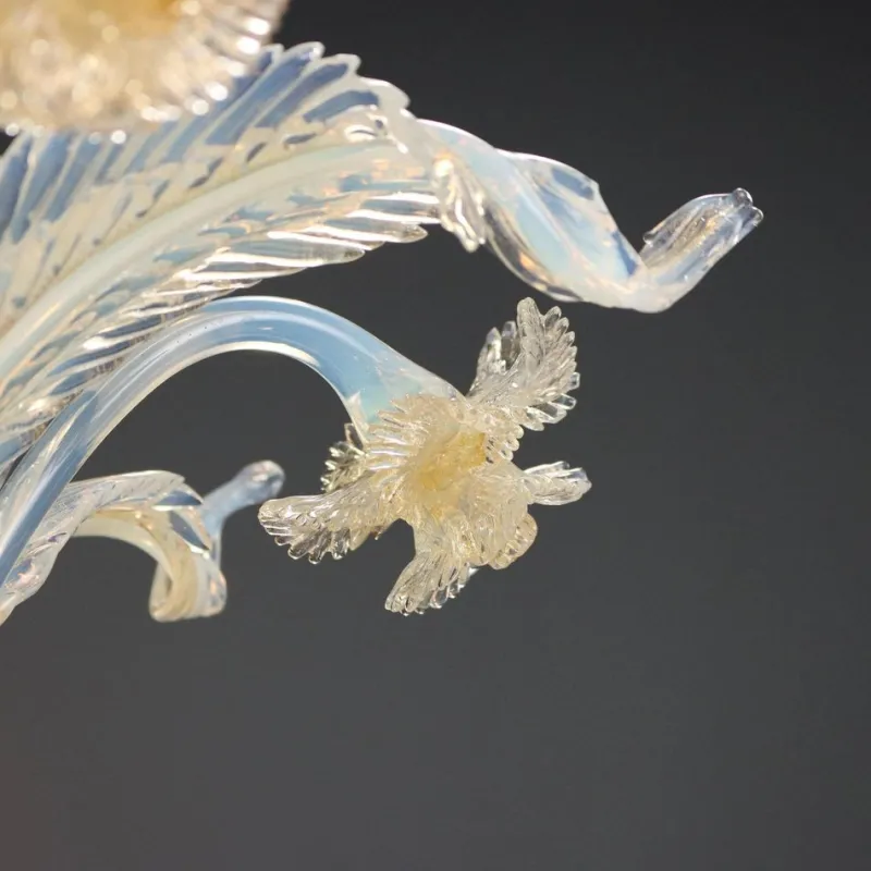Pamono Venetian Murano Glass Chandelier> Ceiling Lights