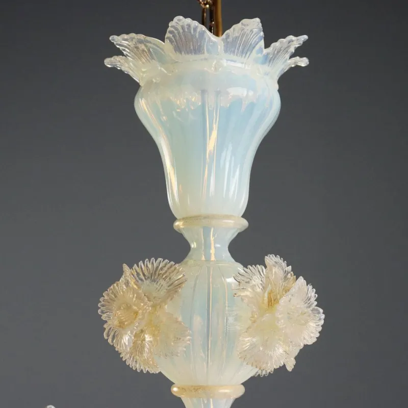 Pamono Venetian Murano Glass Chandelier> Ceiling Lights