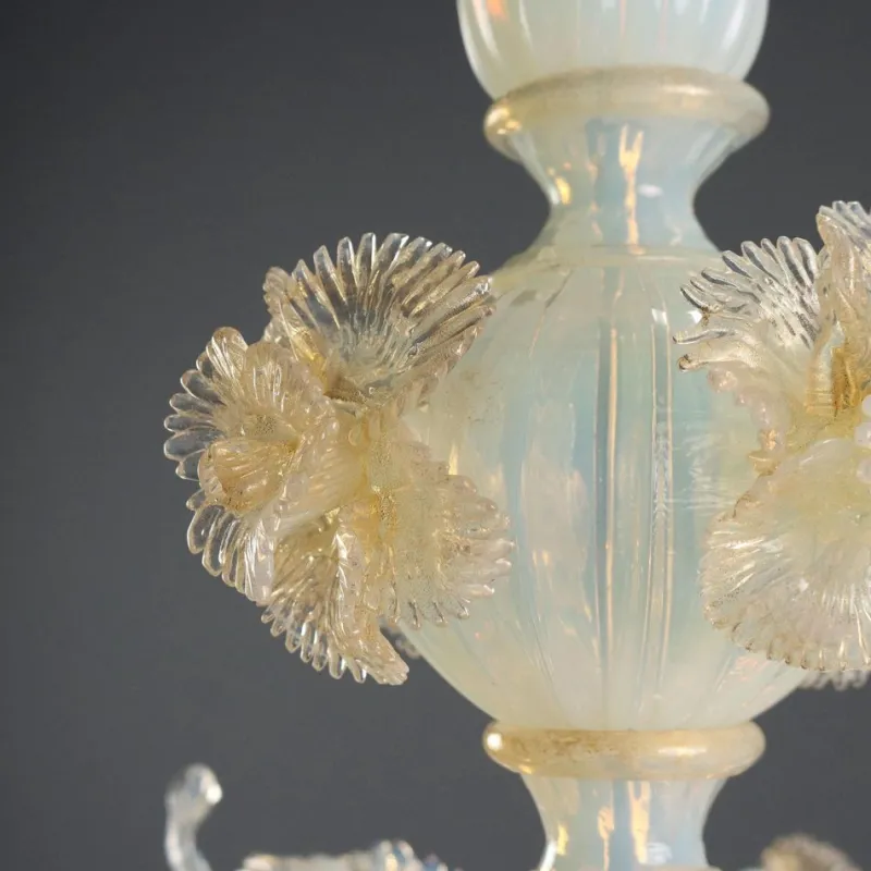 Pamono Venetian Murano Glass Chandelier> Ceiling Lights