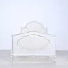 Pamono Venetian Style White Single Bed, 1980s> Beds & Bedroom Sets