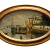 Pamono Venice - Italian Landscape Oil on Canvas Painting> Old Masters