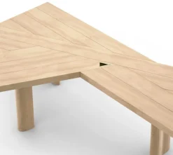 Hot Pamono Ventaglio Natural Oak Worktable by Charlotte Perriand for Cassina