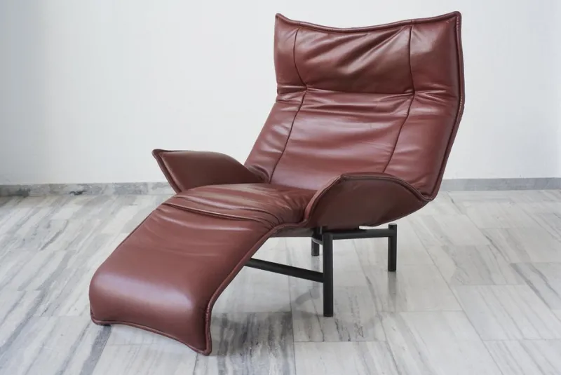 Pamono Veranda Chaise Lounge by Vico Magistretti for Cassina, 1983> Daybeds & Chaises Lounges