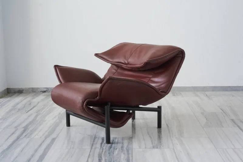 Pamono Veranda Chaise Lounge by Vico Magistretti for Cassina, 1983> Daybeds & Chaises Lounges