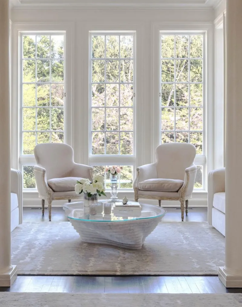 Pamono Vertigo Coffee Table in Marble and Clear Glass by Barberini & Gunnell> Tables