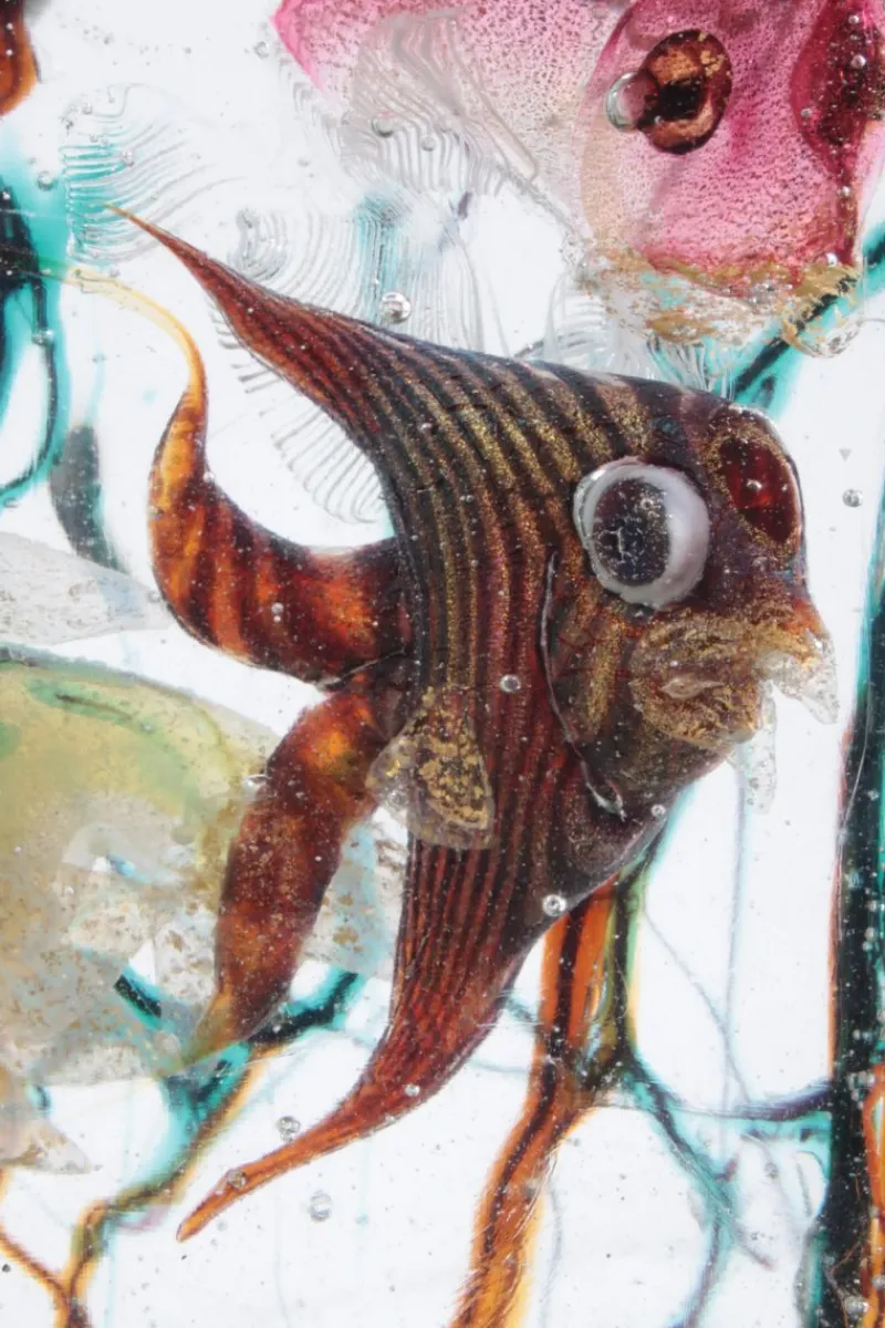 Pamono Very Large Murano Aquarium by Alfredo Barbini for Cenedese, 1960s> Mid-Century