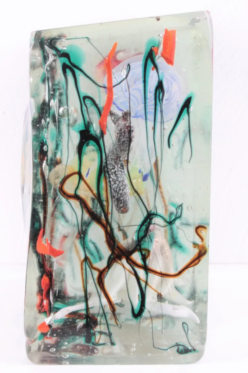 Pamono Very Large Murano Aquarium by Alfredo Barbini for Cenedese, 1960s> Mid-Century
