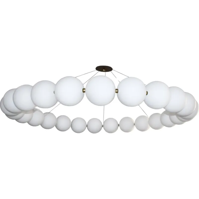Pamono Very Large Ronde De Perles Chandelier by Ludovic Clément D’armont> Ceiling Lights