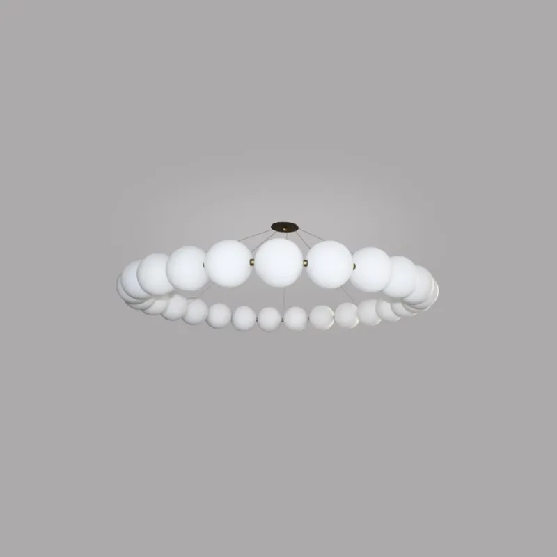 Pamono Very Large Ronde De Perles Chandelier by Ludovic Clément D’armont> Ceiling Lights