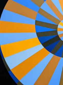 Pamono Victor Vasarely, Olympia, 1971, Large Color Silkscreen> Abstraction