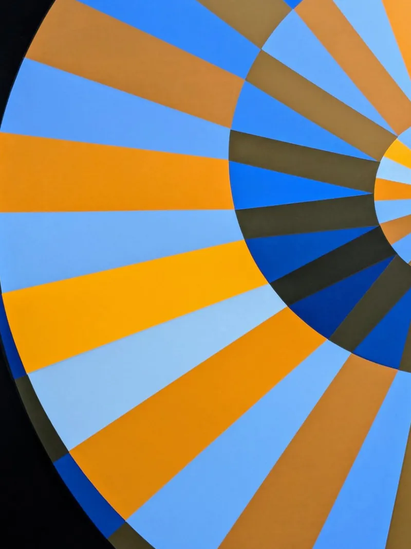 Pamono Victor Vasarely, Olympia, 1971, Large Color Silkscreen> Abstraction