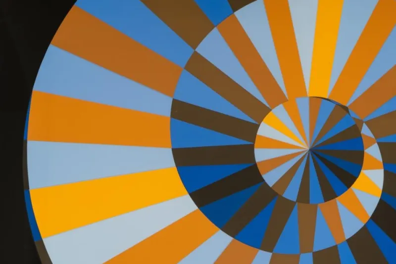 Pamono Victor Vasarely, Olympia, 1971, Large Color Silkscreen> Abstraction