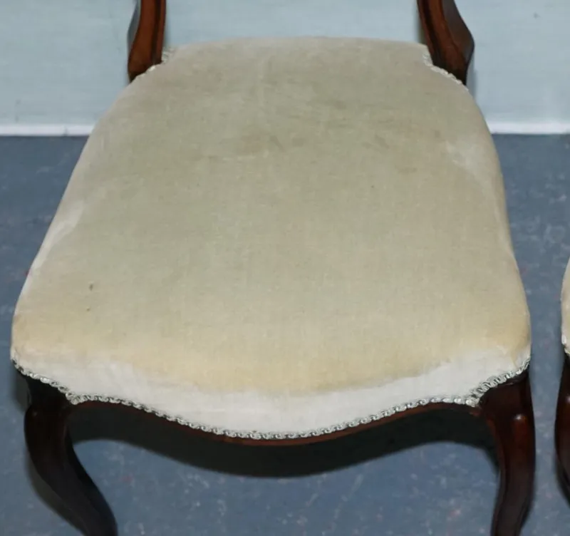 Best Pamono Victorian Balloon Back Dinning Chairs, 1860, Set of 6