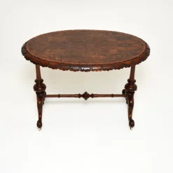 Pamono Victorian Burr Walnut Occasional Table, 1860s> Coffee & Side Tables