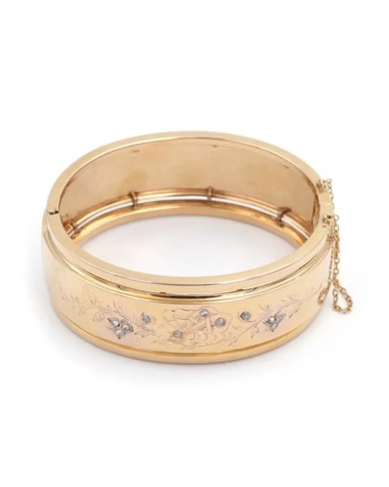 Pamono Victorian Butterfly Bangle Bracelet> Bracelets