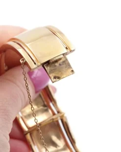 Pamono Victorian Butterfly Bangle Bracelet><noscript><img width=