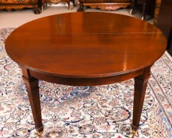 Hot Pamono Victorian Dining Table and Barback Dining Chairs, 1890s, Set of 9
