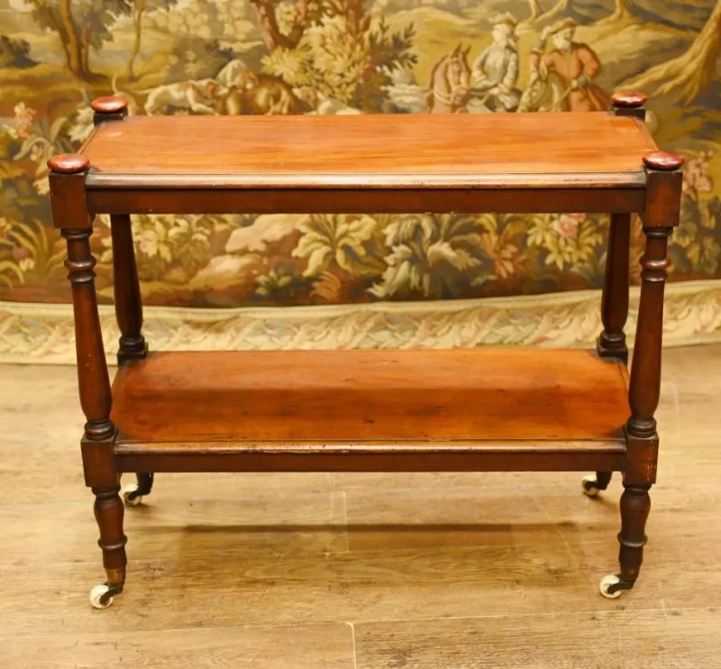 Outlet Pamono Victorian Dumb Waiter Food Trolley, 1880s