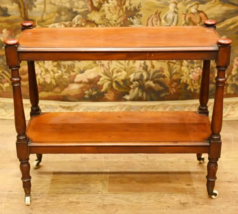 Outlet Pamono Victorian Dumb Waiter Food Trolley, 1880s