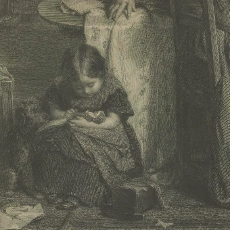 Pamono Victorian Engraving, 1874> Posters