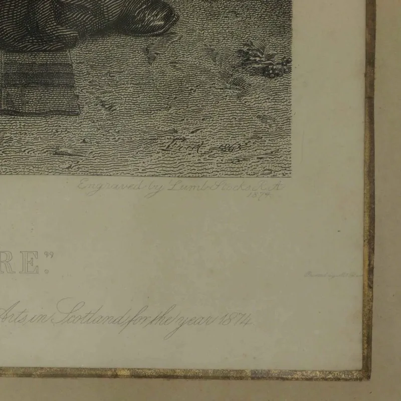 Pamono Victorian Engraving, 1874> Posters
