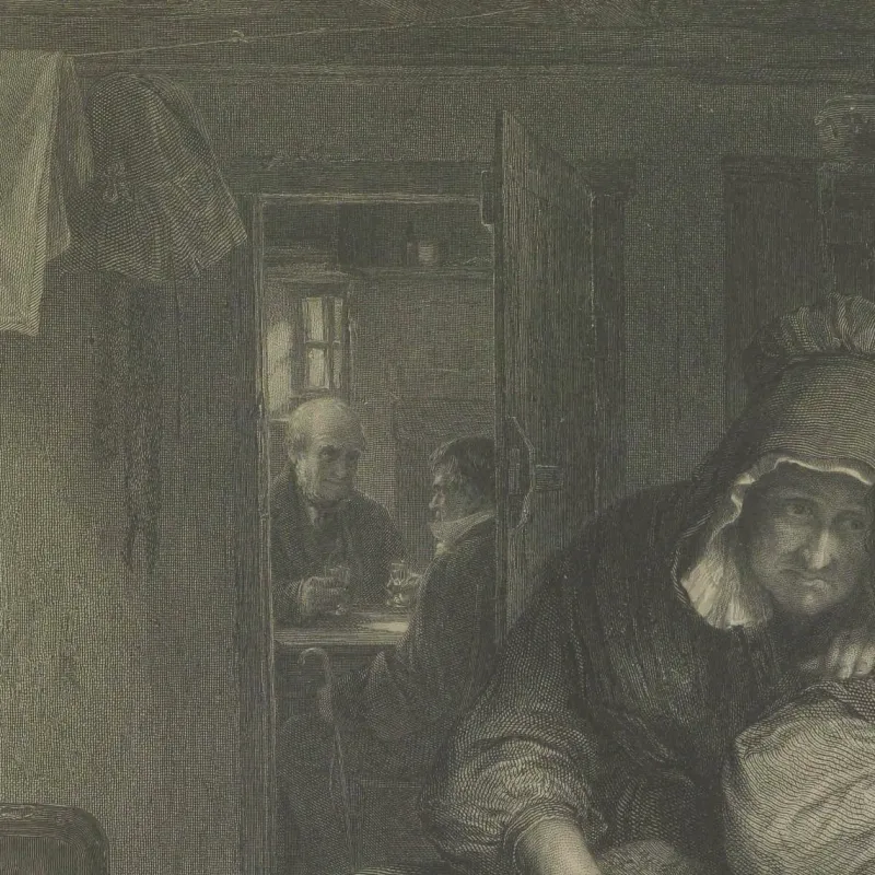 Pamono Victorian Engraving, 1874> Posters