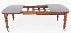 Outlet Pamono Victorian Extendable Dining Table in Mahogany, 1850s