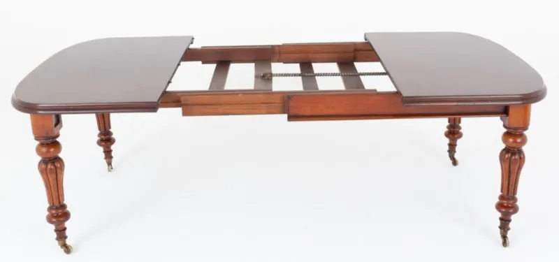Outlet Pamono Victorian Extendable Dining Table in Mahogany, 1850s