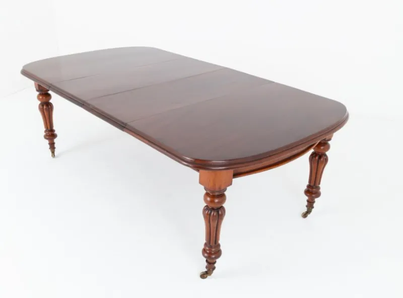 Outlet Pamono Victorian Extendable Dining Table in Mahogany, 1850s