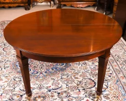 Best Pamono Victorian Flame Mahogany Extending Dining Table, 1890s