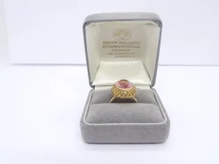 Outlet Pamono Victorian French Rose Ring with 18kt Gold, France