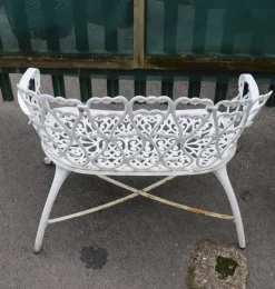 Pamono Victorian Garden Furniture, 1900, Set of 3><noscript><img width=