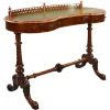 Pamono Victorian Kidney Shaped Writing Table in Rosewood, 1860> Desks