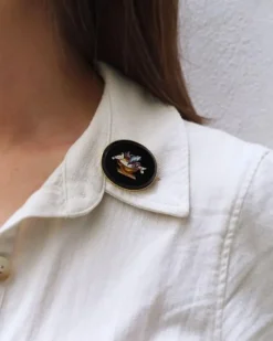 Clearance Pamono Victorian Micro Mosaic Brooch