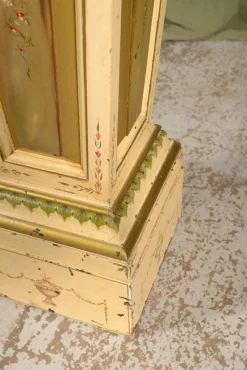 Pamono Victorian Neoclassical Painted Oak Plinth, 1900s><noscript><img width=