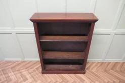 Pamono Victorian Open Bookcase in Mahogany