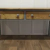 Pamono Victorian Pine Kitchen Worktable