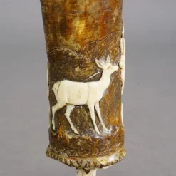 Pamono Victorian Rustic Black Forest Drinking Goblet, Germany, 1860s><noscript><img width=