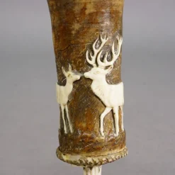 Pamono Victorian Rustic Black Forest Drinking Goblet, Germany, 1860s><noscript><img width=