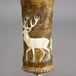 Pamono Victorian Rustic Black Forest Drinking Goblet, Germany, 1860s><noscript><img width=
