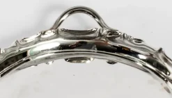 Pamono Victorian Silver Plated Tray from Walker & Hall, 1880><noscript><img width=