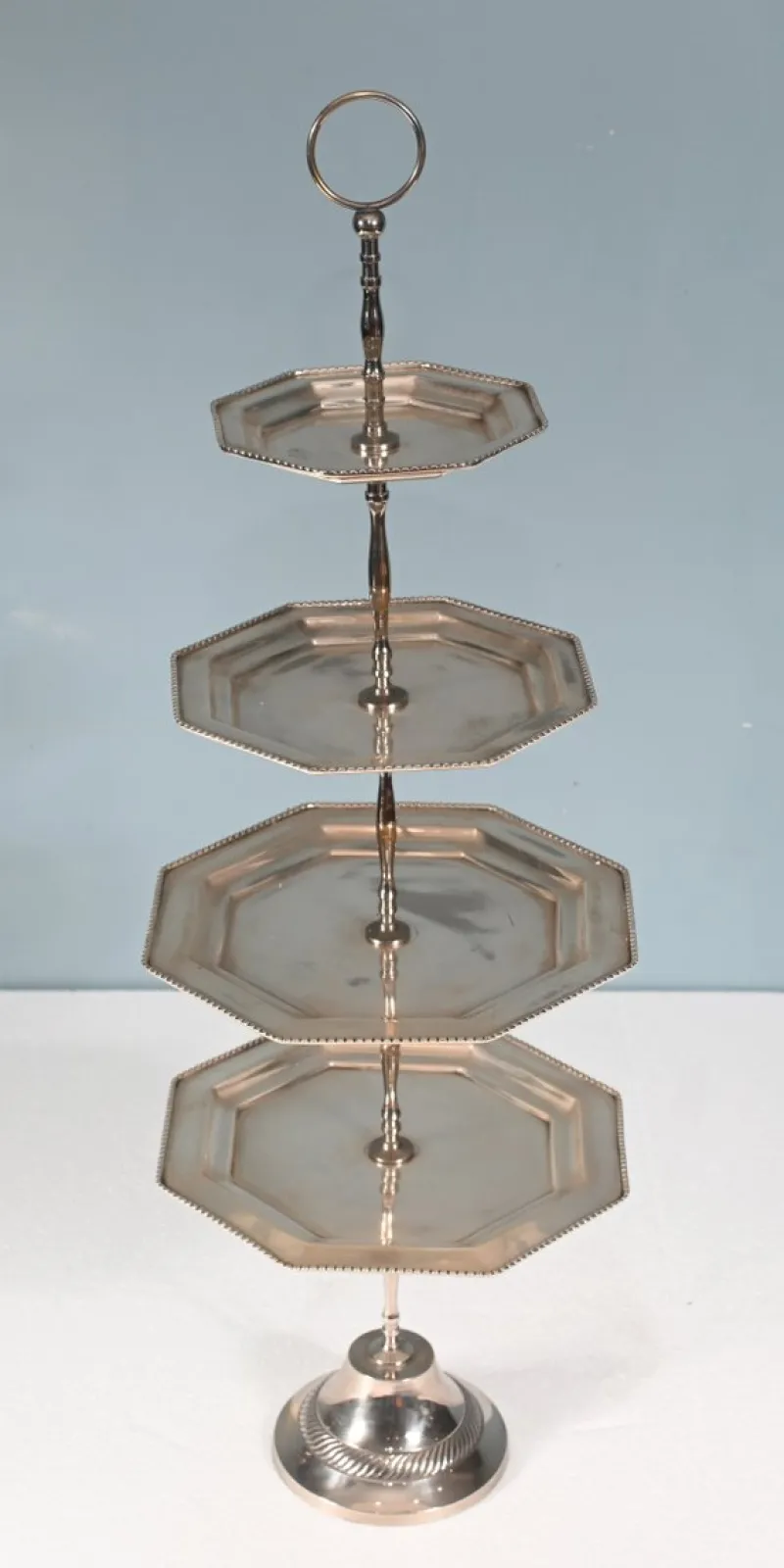 Pamono Victorian Silver-Plated Cake Stand> Dinnerware Accessories