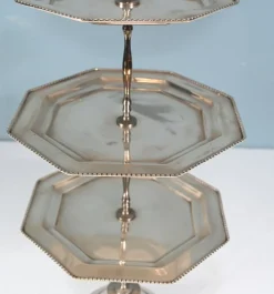 Pamono Victorian Silver-Plated Cake Stand><noscript><img width=