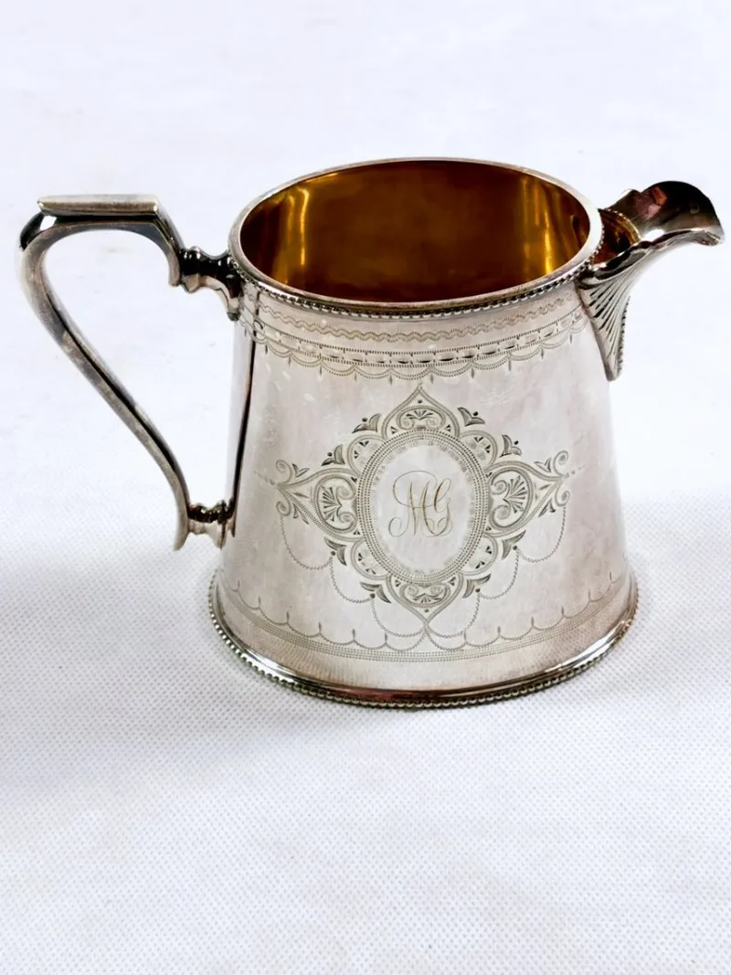 Pamono Victorian Silver-Plated Tea & Coffee Set from George Shadford Lee & Henry Wigfull, Set of 4