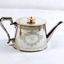 Pamono Victorian Silver-Plated Tea & Coffee Set from George Shadford Lee & Henry Wigfull, Set of 4
