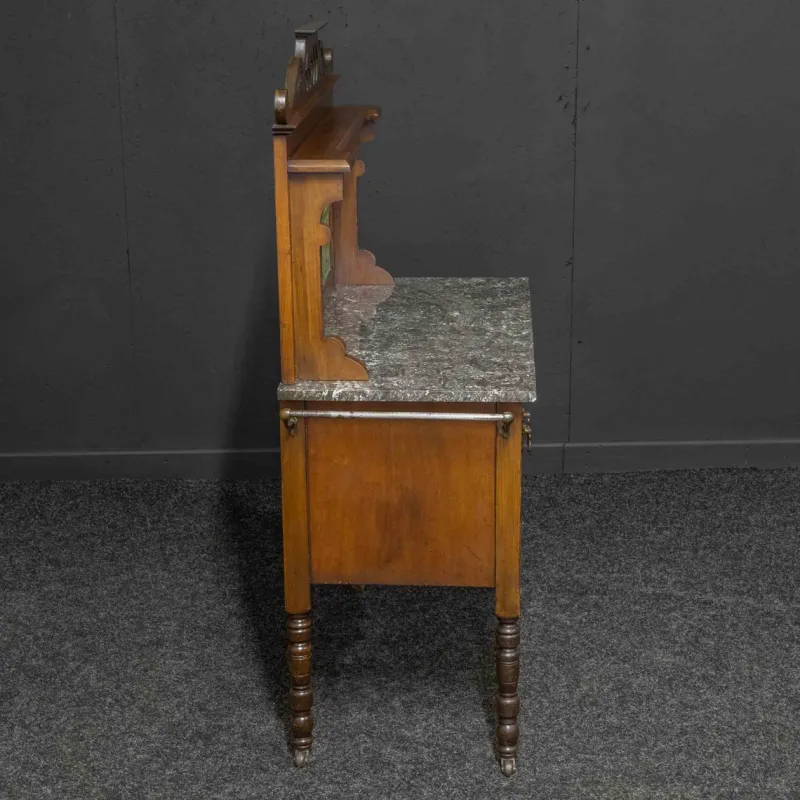 Pamono Victorian Walnut Washstand, 1890s> Dressing Tables